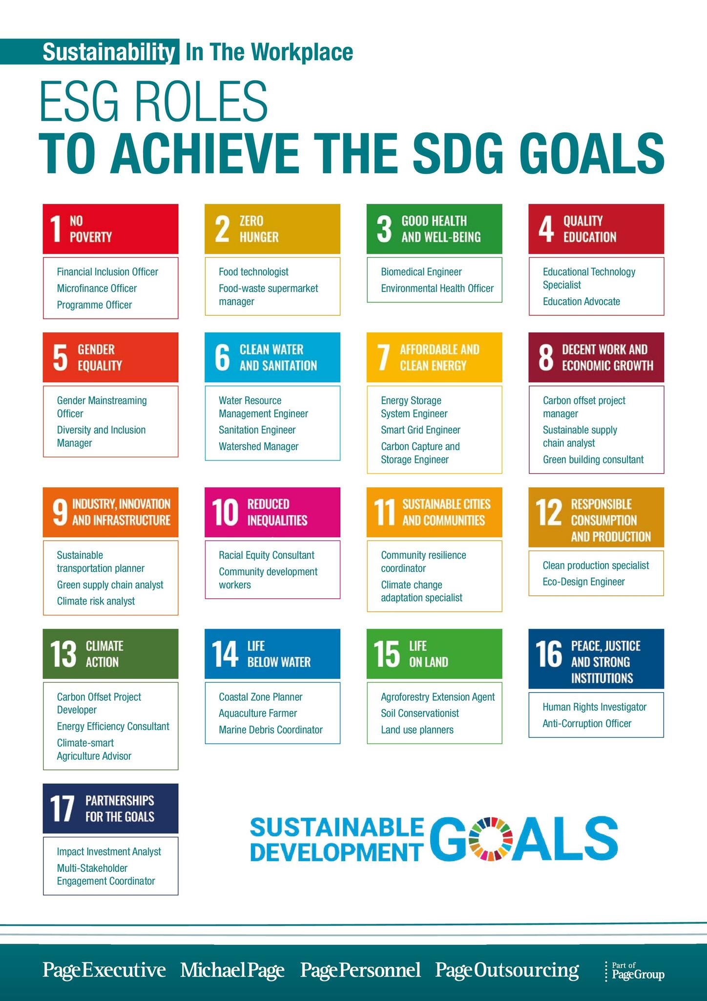 From SDGs to ESG roles How to find a job that impacts the world